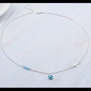 Evil eye necklace